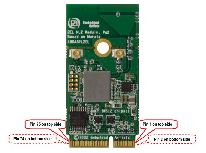 Embedded Artists EAR00409 2EL M.2 Module